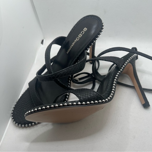 BCBG generation Jilma Studded Ankle Strappy Sandals - Picture 7 of 7